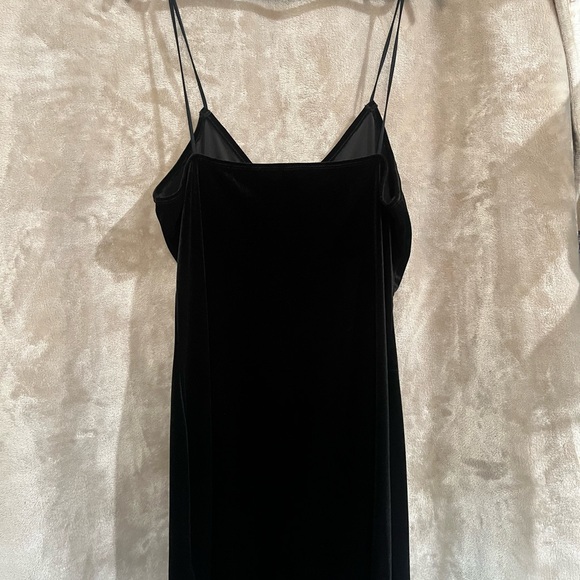 SHEIN RHINESTONE HEART CUT OUT VELVET CAMI DRESS - Picture 14 of 16